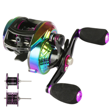 7.2:1 Baitcasting Fishing Reel with 7kg Max Drag for Sea Saltwater Spinning