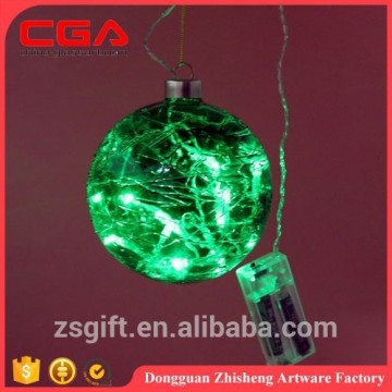 Indoor & Outdoor Christmas tree ornaments LED light baubles LED light christmas decorations ball