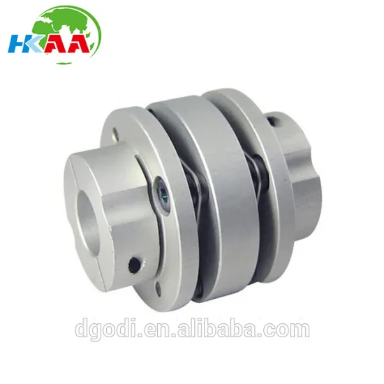 High precision aluminum flange coupling coupler disc shaft couplings joint for transfer