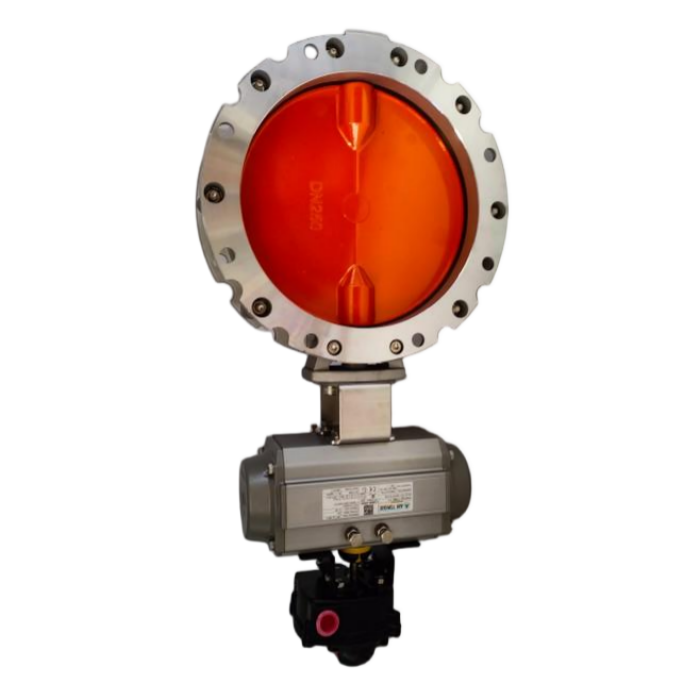 Van bướm kẹp điện đôi