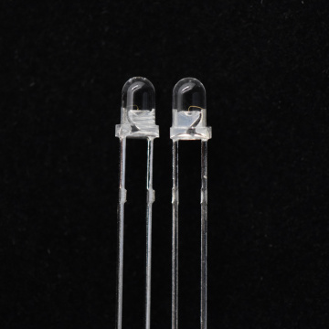 Светодиод 3 мм, 940 нм, 0,3 Вт, инфракрасный светодиод со сквозным отверстием