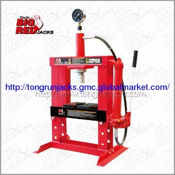 Torin BigRed 10 Ton Shop Press with Gauge
