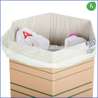 en13432&Astm d6400 certified compostable plastic bags,compostable garbage bags,compostable trash bags