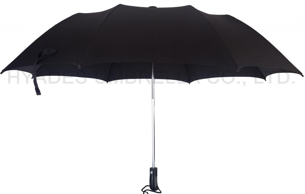 Parapluie pliant pour hommes de grande taille, 27 &quot;