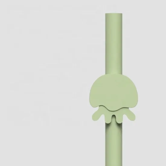 LFGB Certified Children Silicone Straw Long Flexible 20cm Top Quality