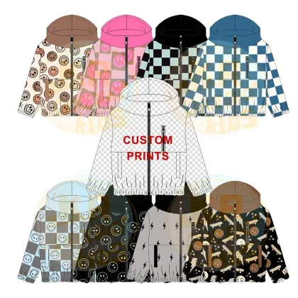 Kerui Boys Custom Logo Puffer Jackets & Leather Varsity Jackets - Wholesale