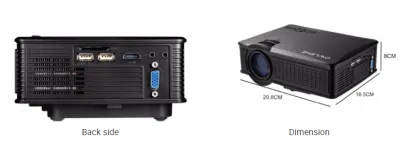 Projectional Vga Movie Pico Projector ODM