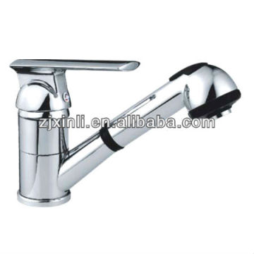 High Quality Brass Pull Out Kitchen Sink Mixer, Polish and Chrome Finish, Best Sell Mixer