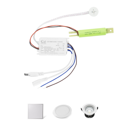 LED emergency pack for wall lamp