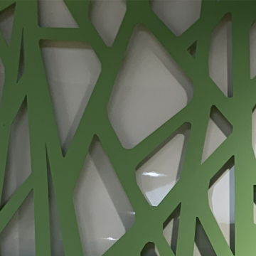 Hochwertiges, anders gestaltetes, individuell angefertigtes Aluminiumblech