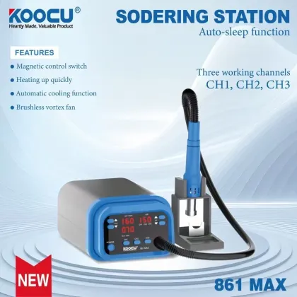 Repair welding hot air gun digital welding table