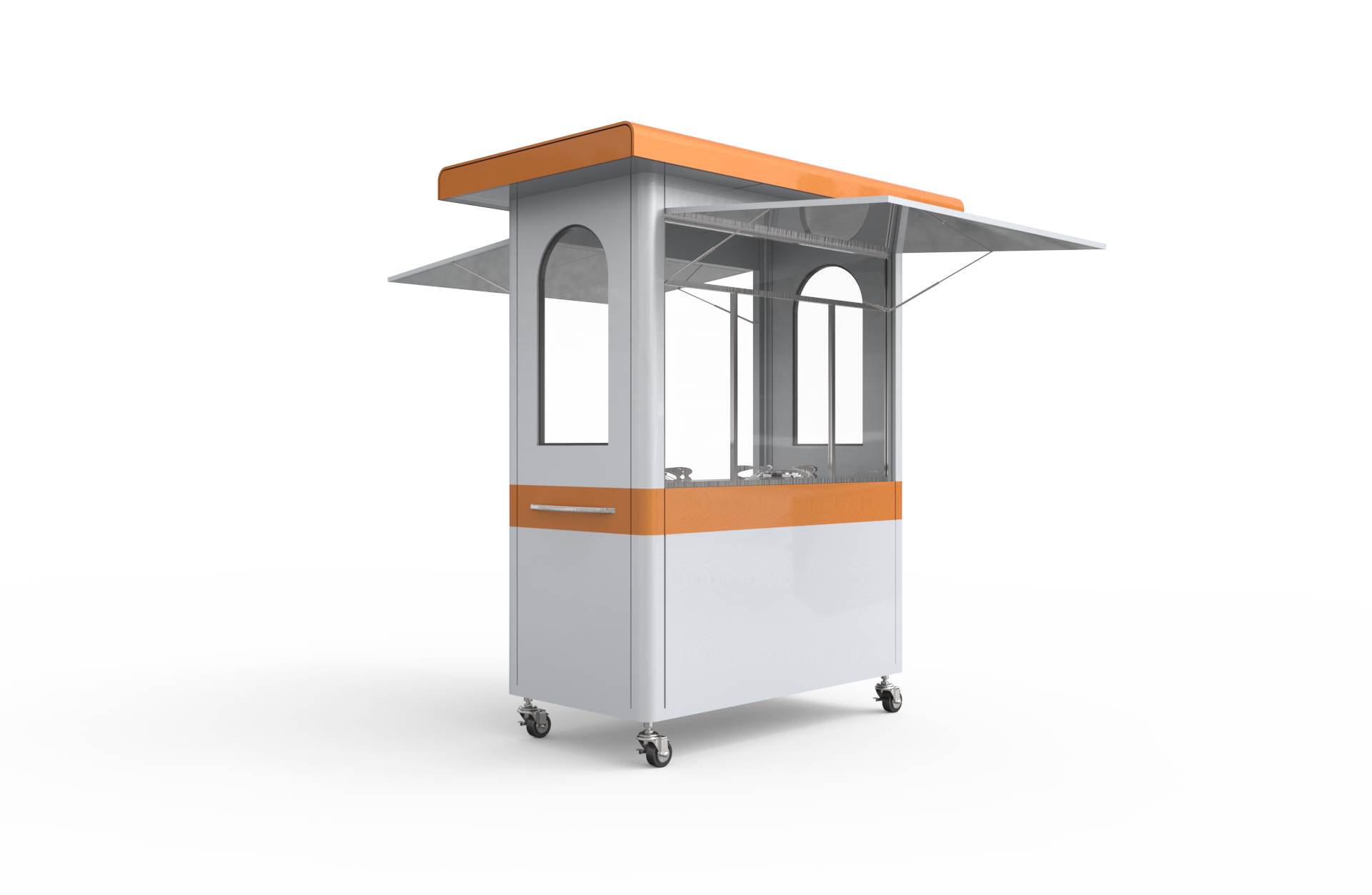 Used Fast Crepe Food Trucks for Small Business