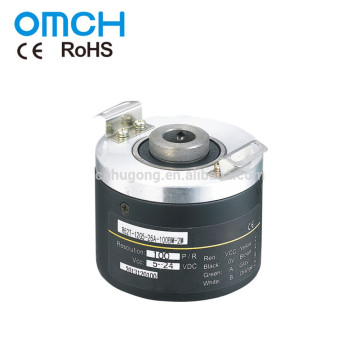 Z58T12 Series Hollow Shaft Incremental Rotary Encoder 58mm Outer Dia for Light or Textile Machinery