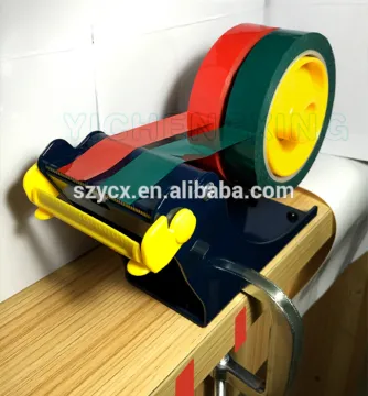 Stationery packing tape cutter dispenser