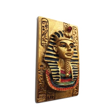 Egyptian Pharaoh Themed 3D Resin Refrigerator Stickers and Handcraft Gifts