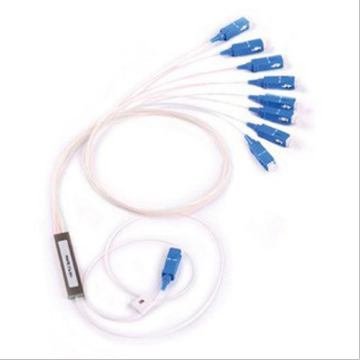 Fiber optic steel tube plc splitter