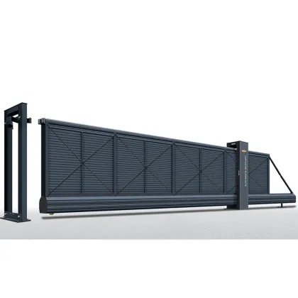 JHR Electric Metal Door Tail Telescopic Sliding Gate: Design, Price, and Security