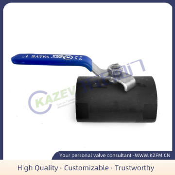 Wide threaded ball valve WCB