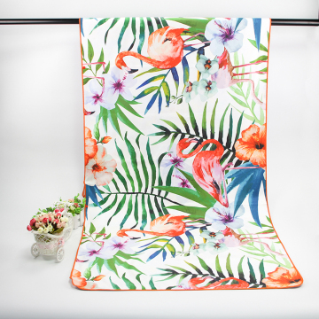 Custom Anti-Sand Quick Dry Microfiber Beach Towel with Print