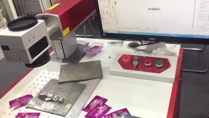 Seafood Clam Oyster Chef tool Stainless steel knives fiber laser marking machinery