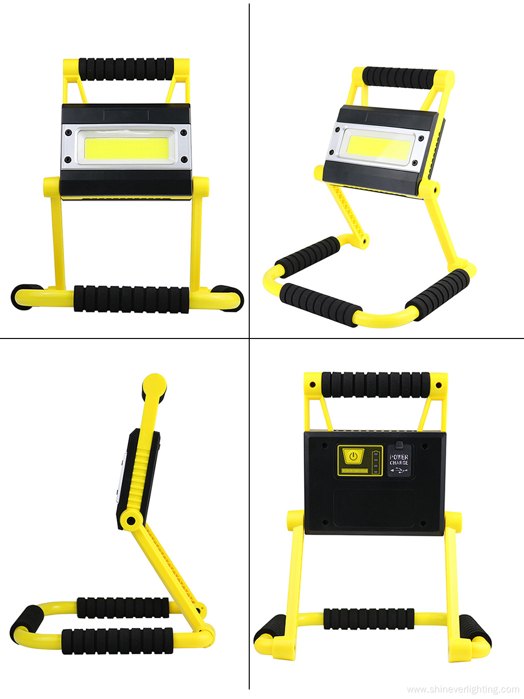 COB LED Collapsible Work Light Rechargeable Worklight