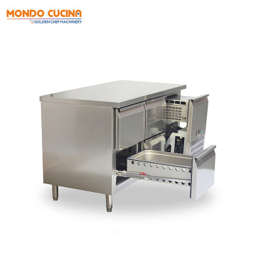 Pizza Workbench Chiller: Undercounter Refrigerator for Restaurants