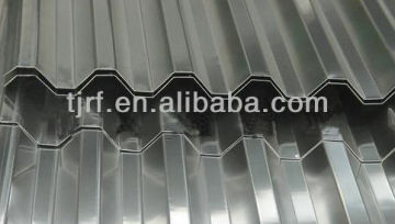 trapezoidal galvanised roofing plate