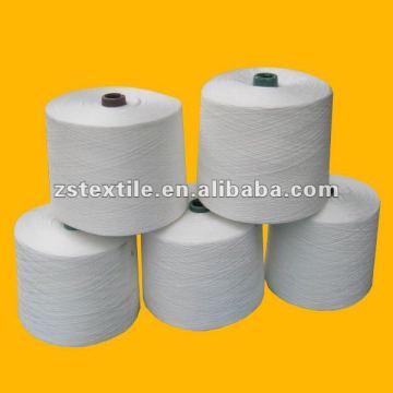 100%raw white spun sewing polyester yarn 20/3