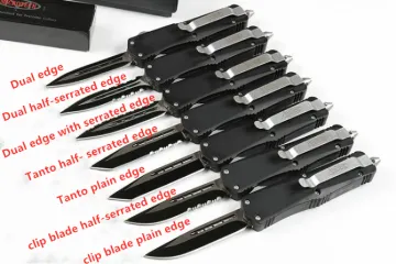 Small Self Defense Glass Breaker Automatic Knife