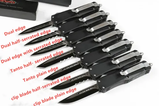 Small Self Defense Glass Breaker Automatic Knife