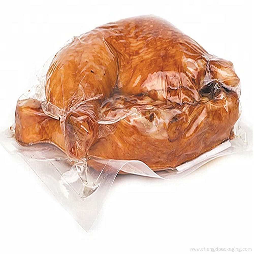 Three side sealed transparent vacuum packing bag