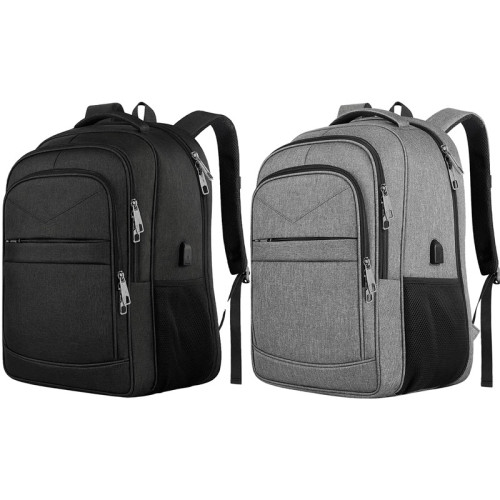 Laptop backpack with USB charging port