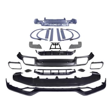 Partes de automóviles Padingsifts para Porsche Cayenne Turbo Tkt Sport Body Kit 2017-2021: parachoques delantero, parachoques trasero, rejilla, difusor trasero