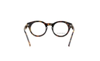 Belieye Classic Round Acetate Eyewear Frames Safety Glasses