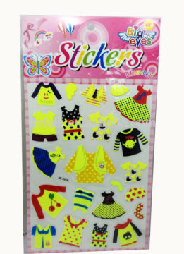 glow in the dark sticker wall sticker /glow in the dark fluorescent alphabet sticker