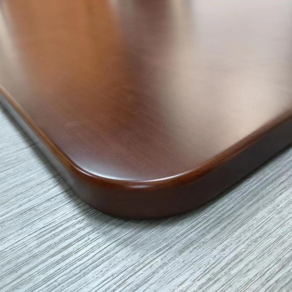 table de bord en bois massif en bois massif noir