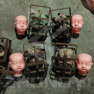 PVC Toydoll Body and Vinyl Fittings for Reborn Doll Making Machine