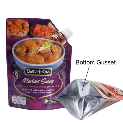 Packaging Bag Spout Meat Sauce Food Retort Pouch