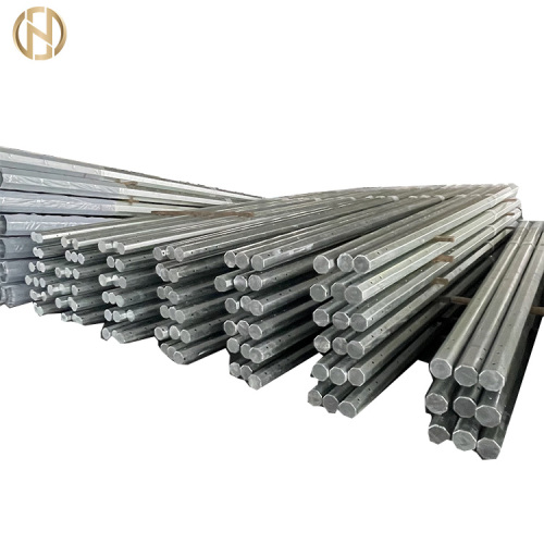Galvanized Steel Power Line Pole For Electrical Power Transmission