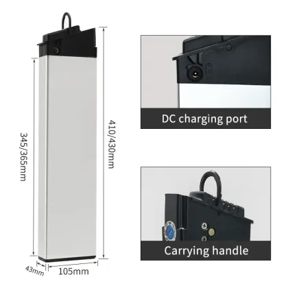 MEI LI Hot Selling Li-ion Foldable Bicycle Batteries