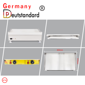 Flache elektrische Bratpfannen-Edelstahlmaschine