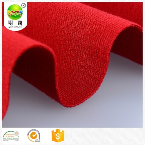 Grosir kain polyester rayon spandex ponte de roma