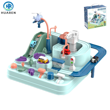 Chenghai Educational Preschool Racing Model Toy Cars: เกมการผจญภัยการแข่งขันที่สนุกสนานพร้อมแทร็กและโรงรถ - รถยนต์ของเล่นไฟฟ้าสำหรับเด็กวัยหัดเดิน
