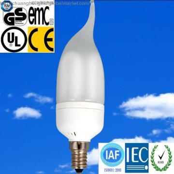 Energy saving lamp-Globe bulb Candle T2,7W-9W