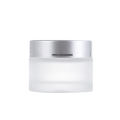 hete uitverkoop lege huidverzorging fles cosmetisch crème glas matte pot 100 ml 4oz gezicht met aluminium gouden dop