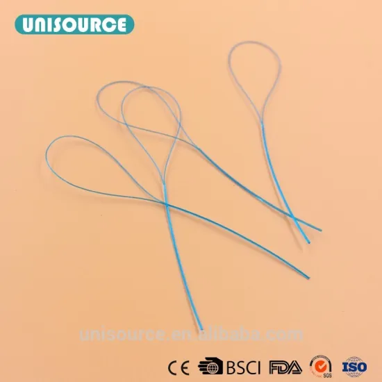 Nylon Orthodontic brace dental floss threader