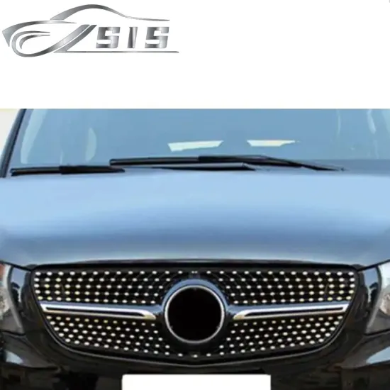 Front Bumper Grille Fit for V Class W447 V260 V250 VITO Body Kit