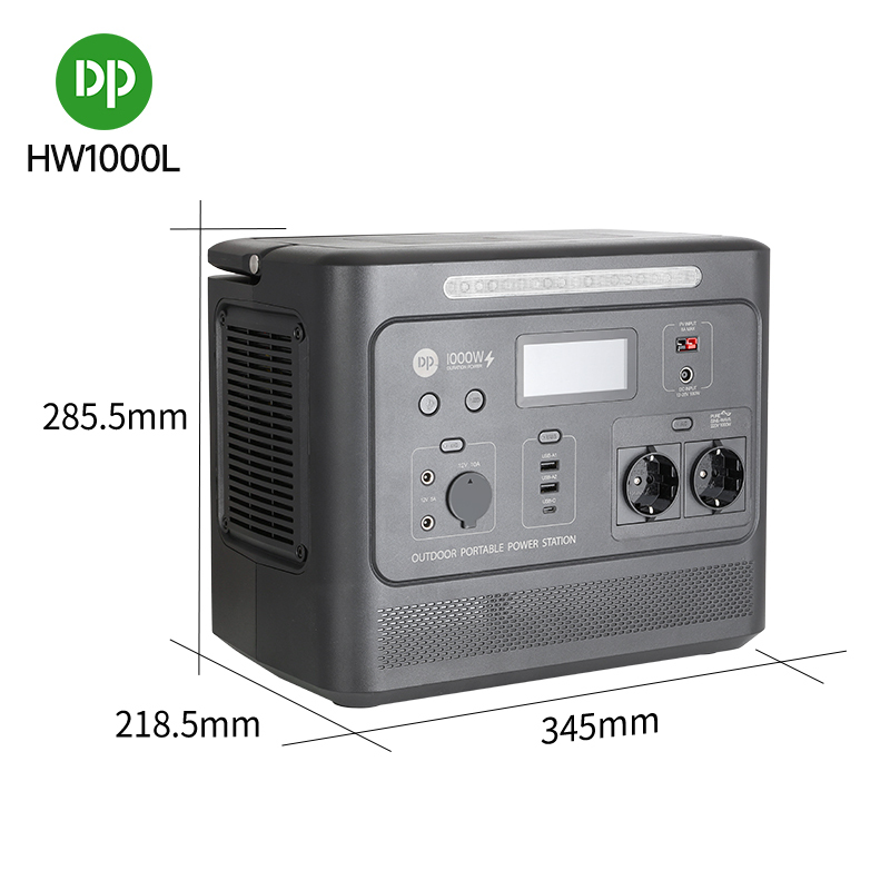 1000w Portable Power Station Solar Mini Generator