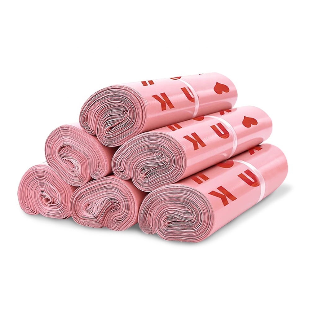 Cheap Custom Design Pink Shipping Bags Plastic Courier Bag Poly Mailer Bags For Clothes4