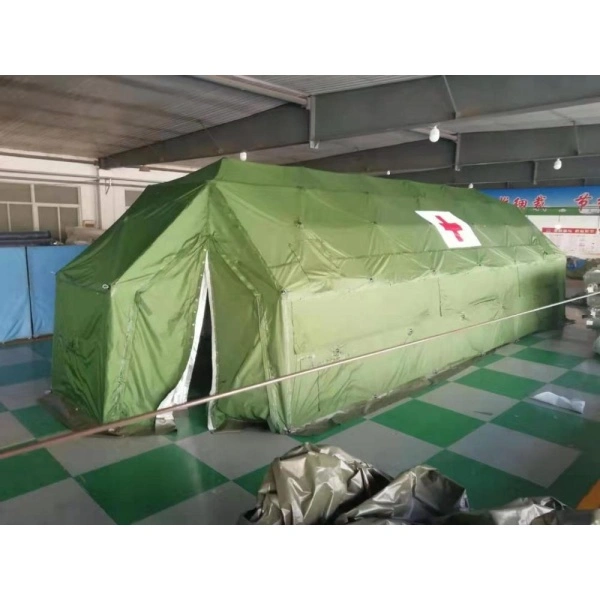 High-quality inflatable disaster relief tent manufacturing facility